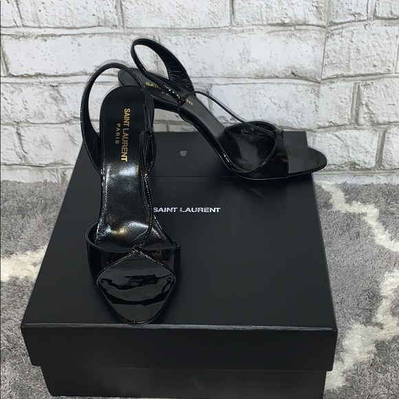 Saint Laurent Shoes - Saint Laurent Anouk Slingback Sandal